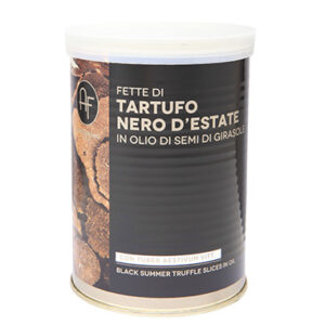 CARPACCIO CZARNEJ LETNIEJ TRUFLI W OLEJU SŁONECZNIKOWYM 350G