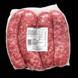 SALSICCIA WIEPRZOWA SUROWA 4X100G VACUUM